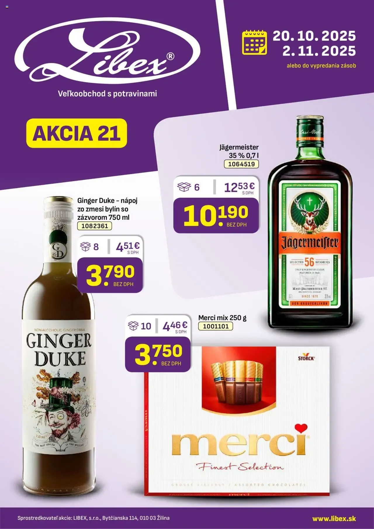 Libex leták nový od 20.10.2025 do 2.11.2025